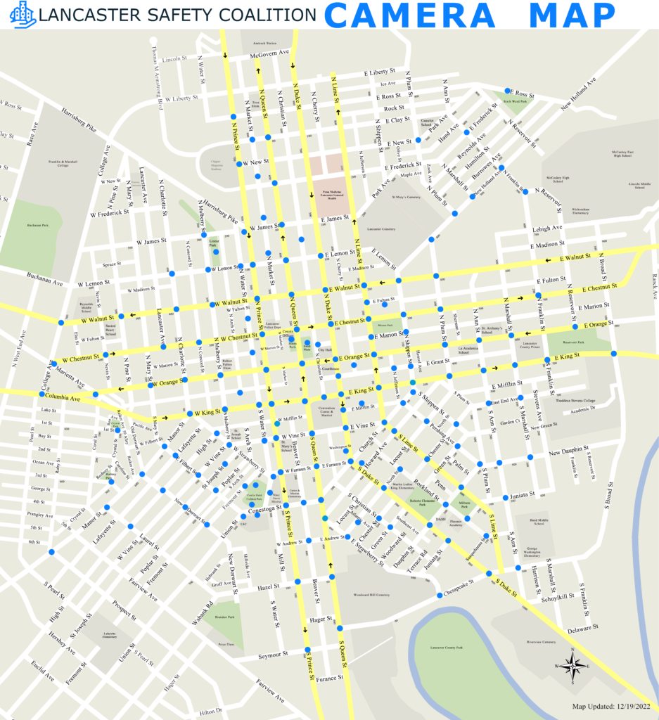 LSC Camera Map – Lancaster Safety Coalition